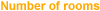 Number of rooms