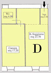 Residenza Principe Di Piemonte - foto 8 (Mappa Bilocale)