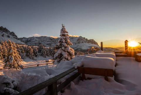 UTIA DE BORZ - RIFUGIO ALPINO SUL PASSO DELLE ERBE - Foto 12