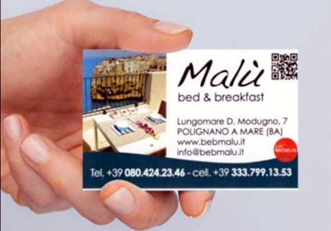 Photo B&B MALÙ BED&BREAKFAST a POLIGNANO A MARE