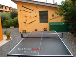 Bed & Breakfast Lucca Fora - foto 18 (Tischtennisplatte)